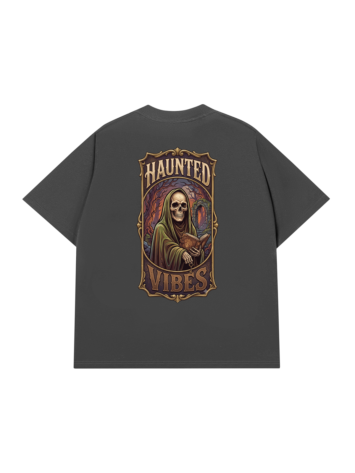 Áo Thun Relaxed Fit Haunted Vibe