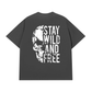 Áo Thun Relaxed Fit Stay Wild And Free