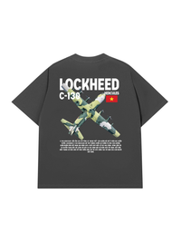 Áo Thun Relaxed Fit Việt Nam Lockheed C-130 Hercules