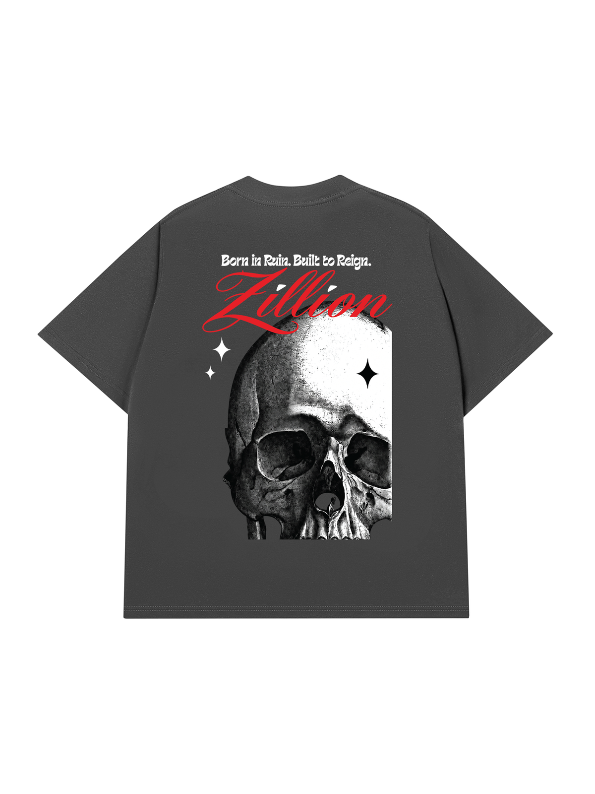 Áo Thun Relaxed Fit Skull Zillion