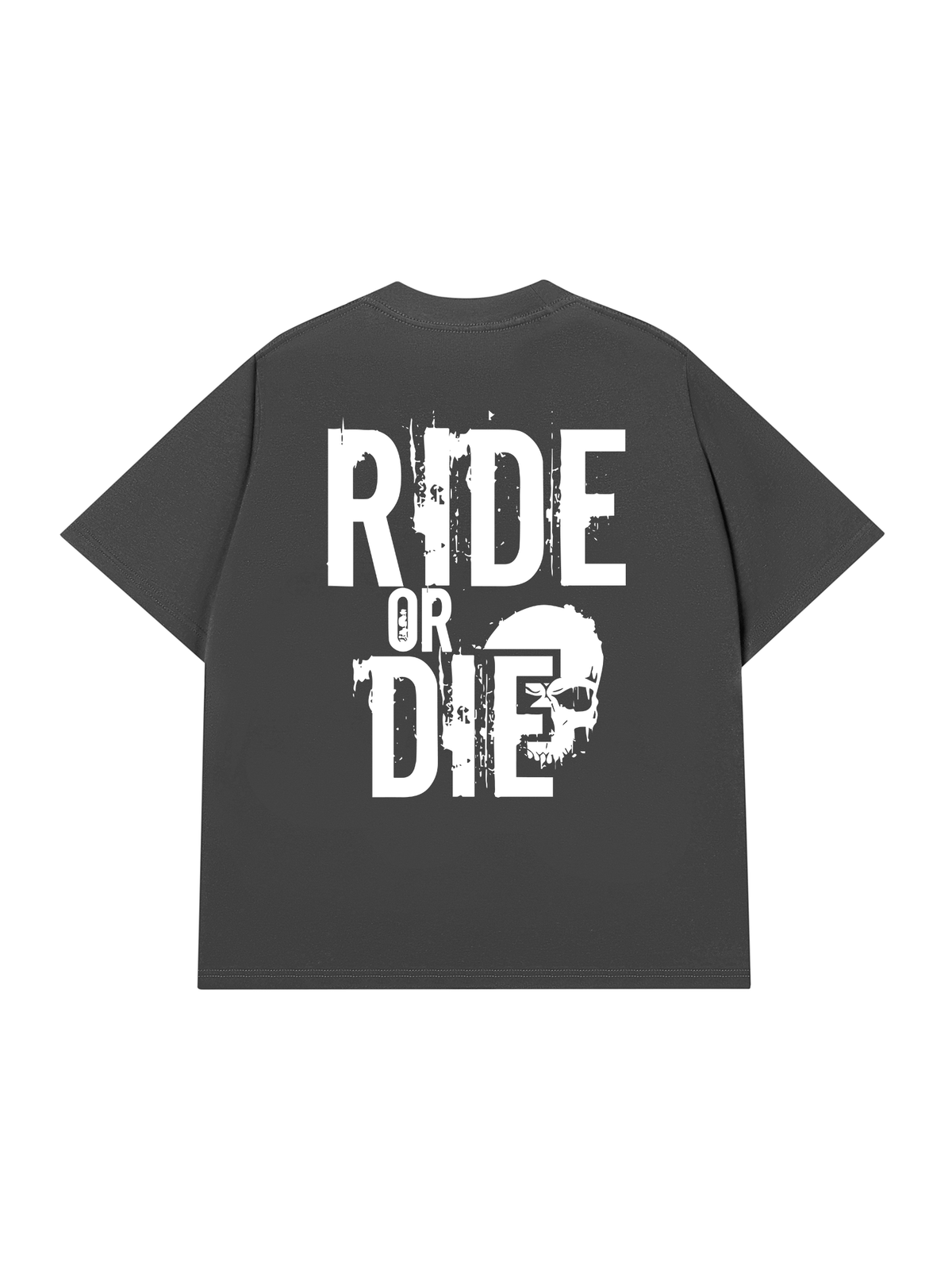 Áo Thun Relaxed Fit Skull Ride Or Die