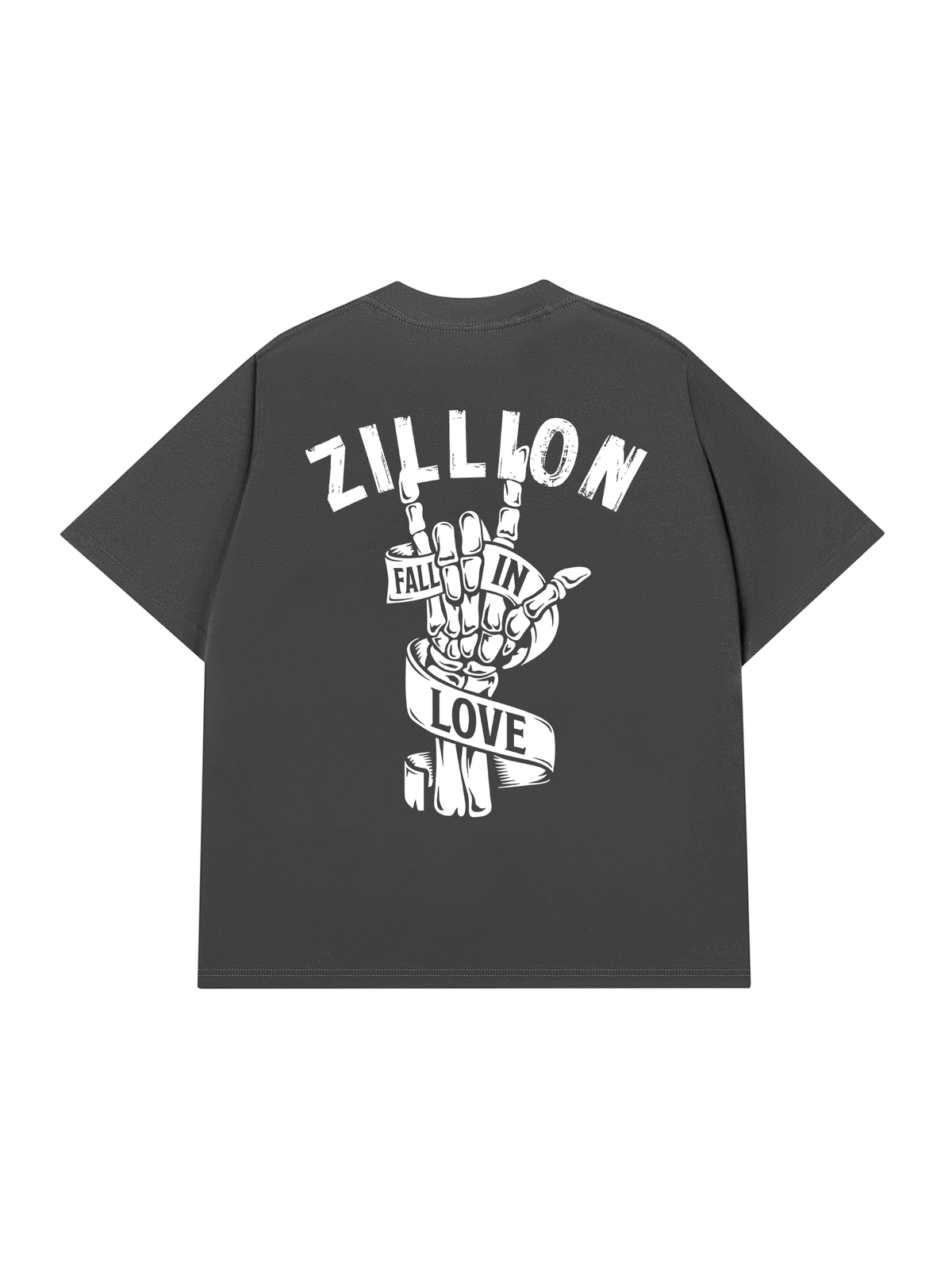 Áo Thun Relaxed Fit Skull Fall In Love