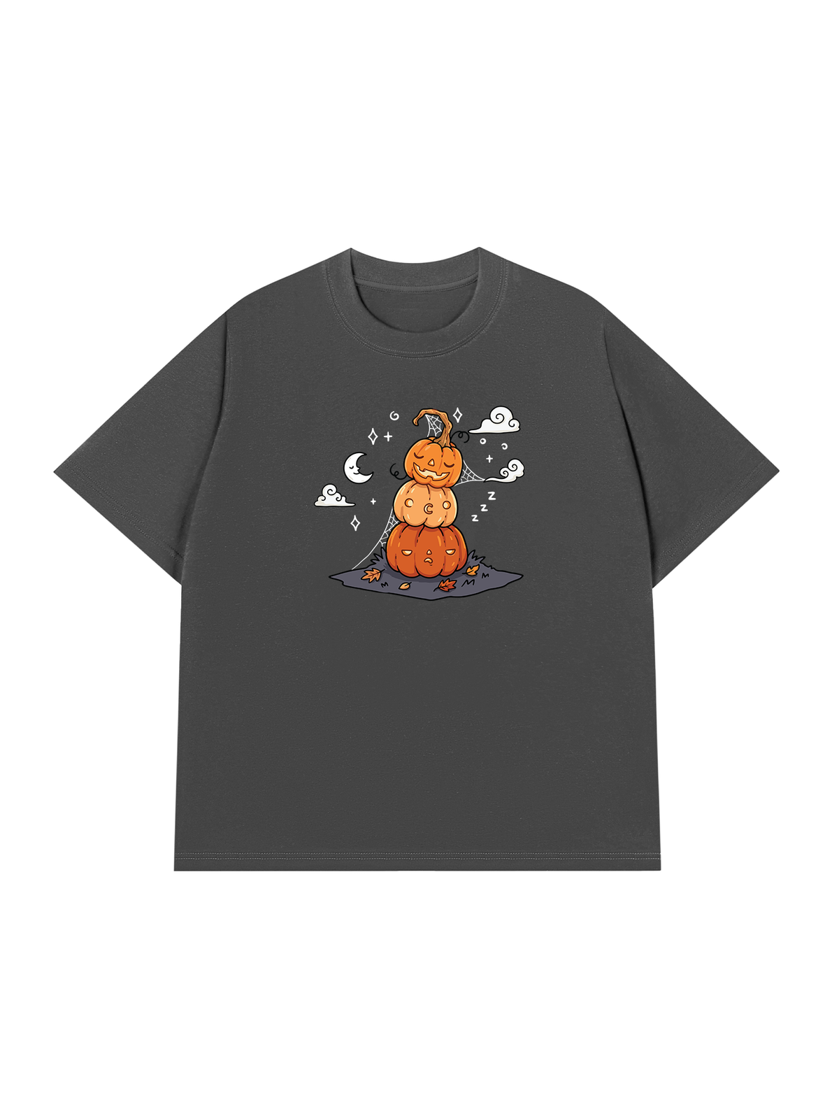Áo Thun Relaxed Fit Sleepy Pumpkins