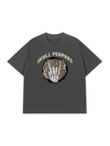 Áo Thun Relaxed Fit Skull Leopard