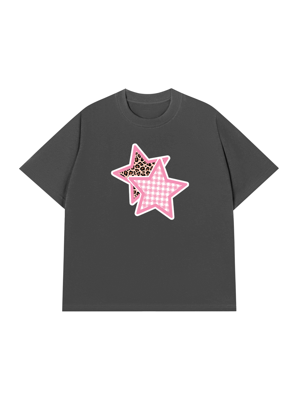 Áo Thun Relaxed Fit Leopard Star