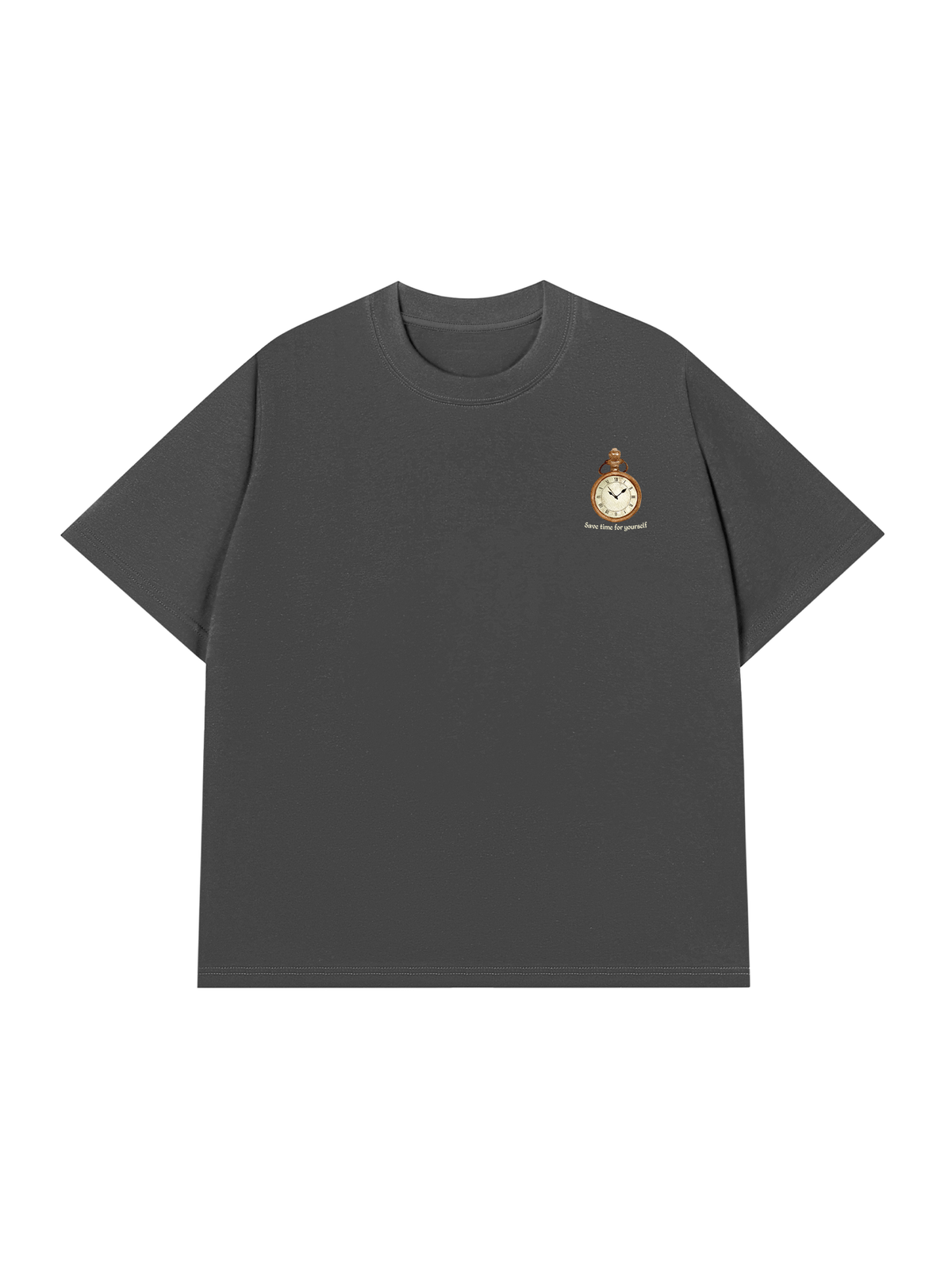 Áo Thun Relaxed Fit Save Time For Yourself