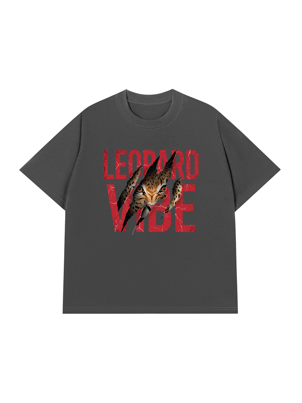 Áo Thun Relaxed Fit Leopard Rip