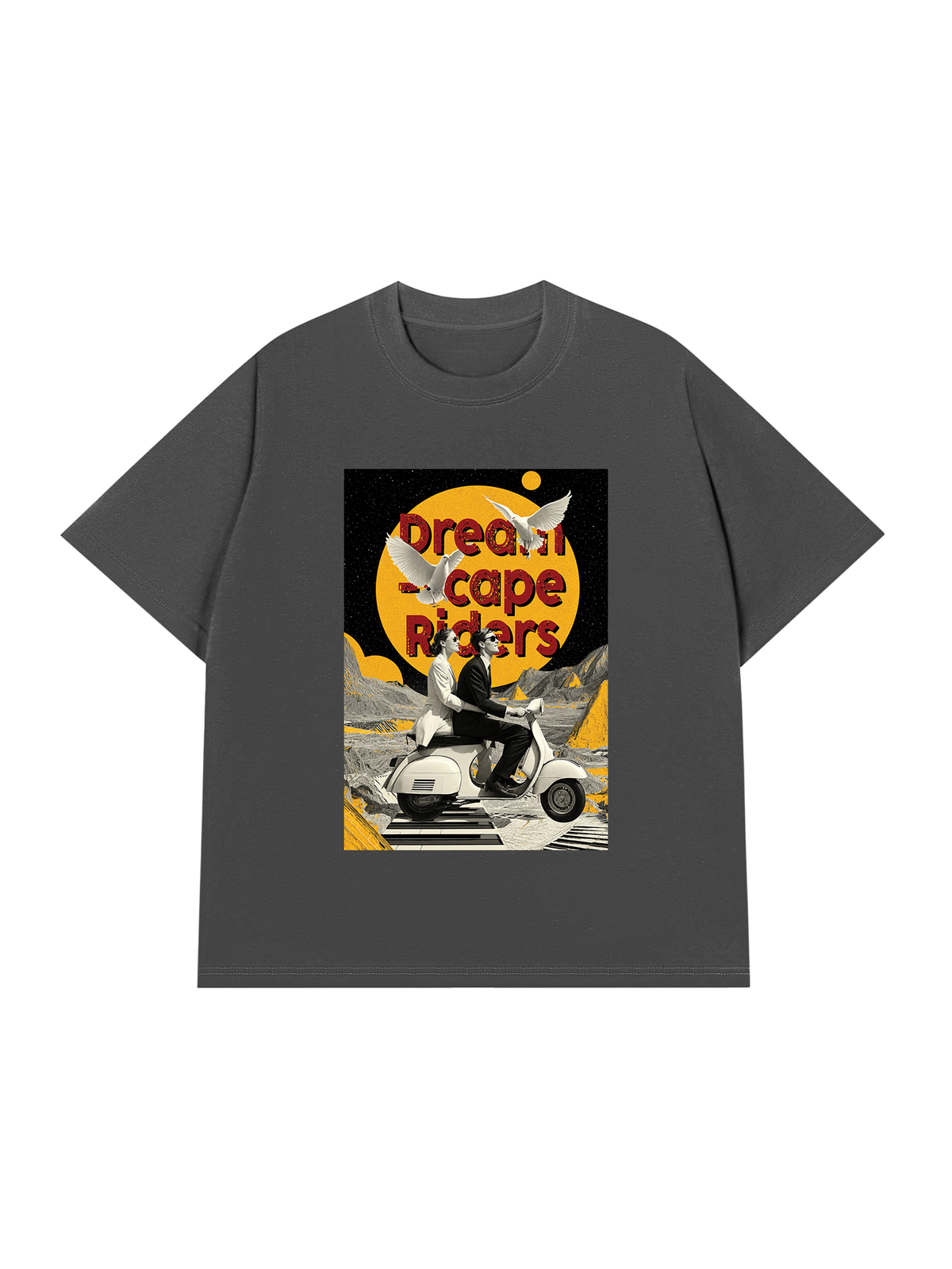Áo Thun Relaxed Fit Dreamscape Rider