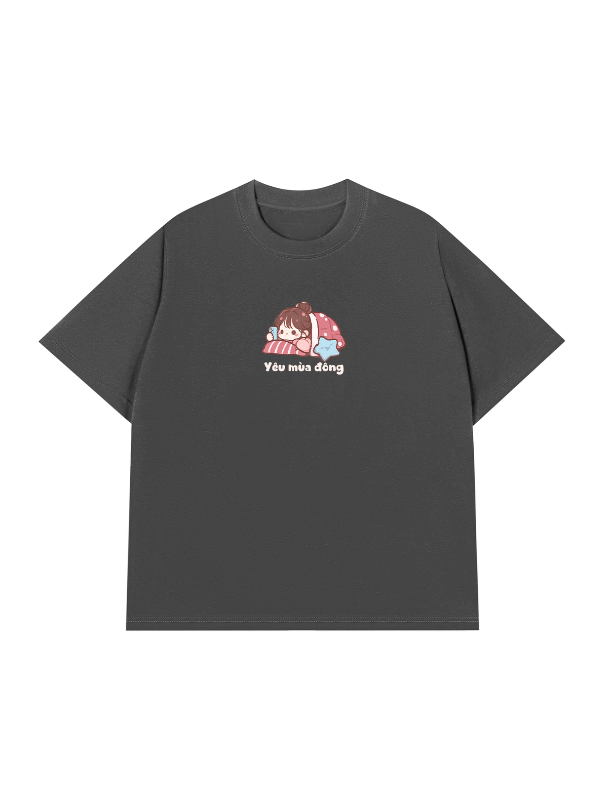 Áo Thun Relaxed Fit Yêu Mùa Đông