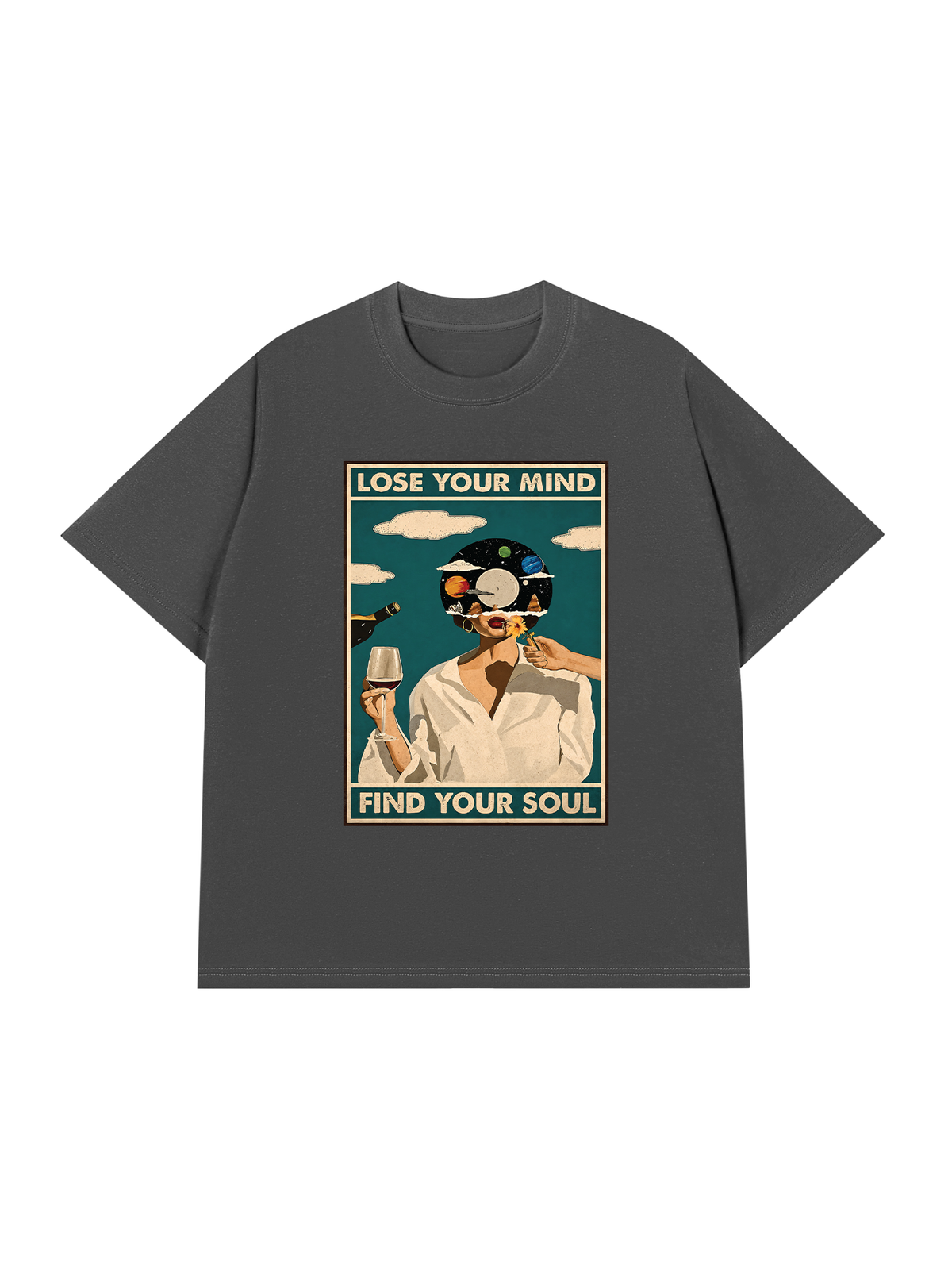 Áo Thun Relaxed Fit Lose Your Mind