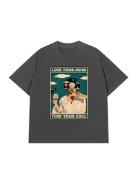 Áo Thun Relaxed Fit Lose Your Mind