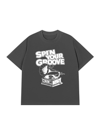 Áo Thun Relaxed Fit Spend Your Groove
