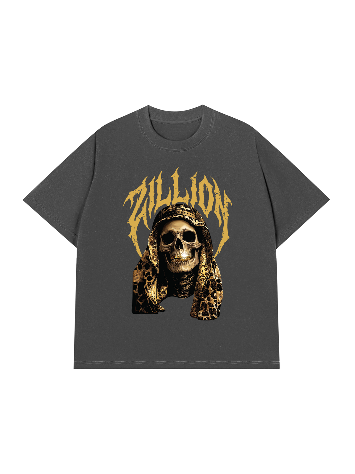 Áo Thun Relaxed Fit Golden Skull