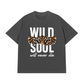 Áo Thun Relaxed Fit Wild Soul Will Never Die