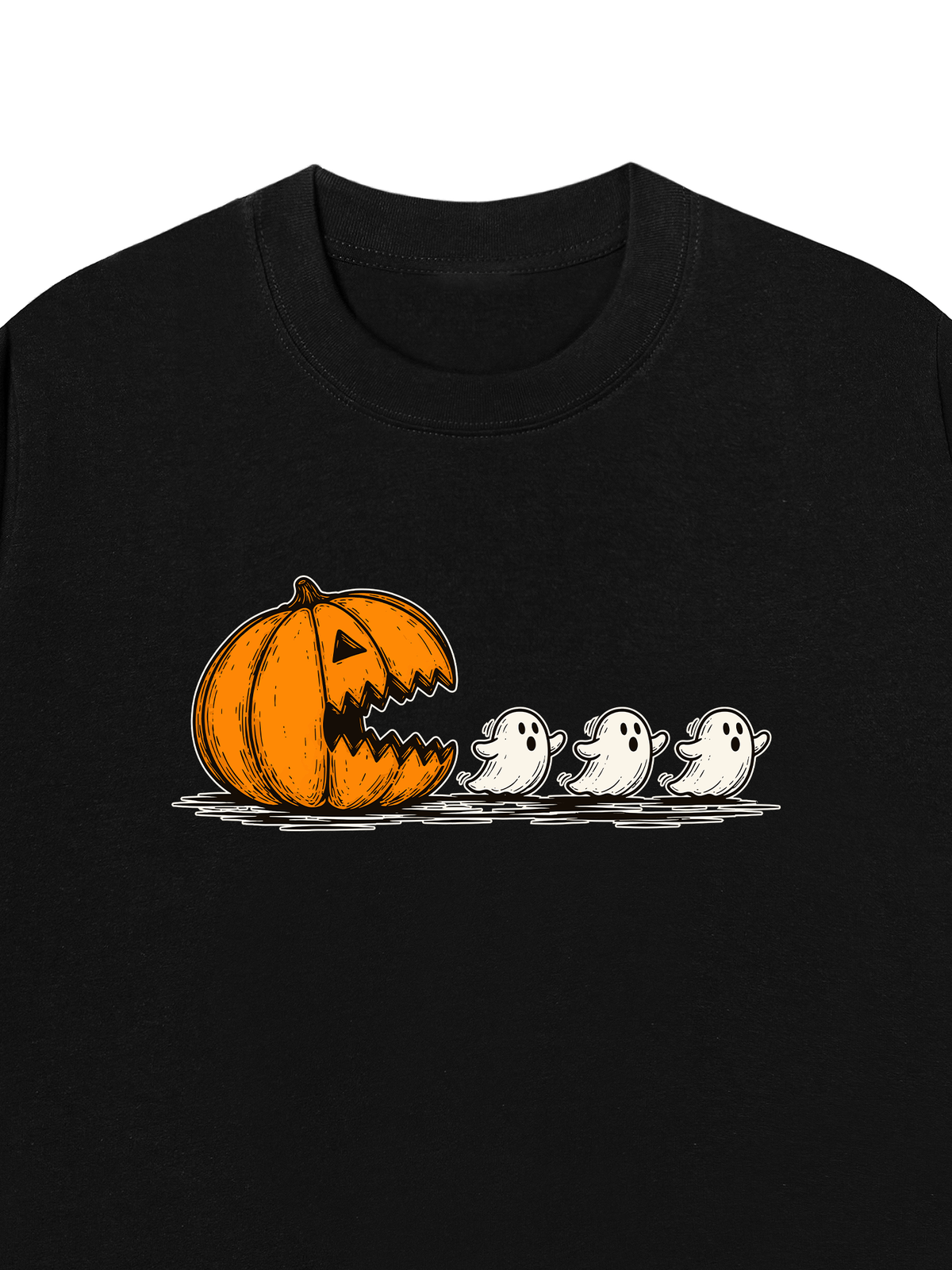 Áo Thun Relaxed Fit Ghost Hunter Halloween