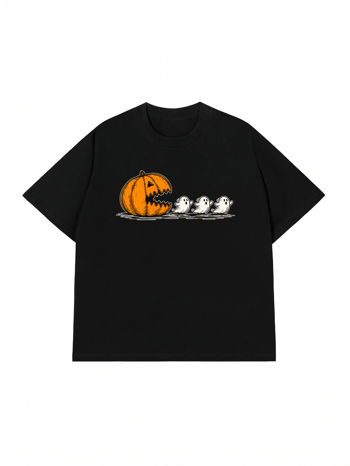 Áo Thun Relaxed Fit Ghost Hunter Halloween