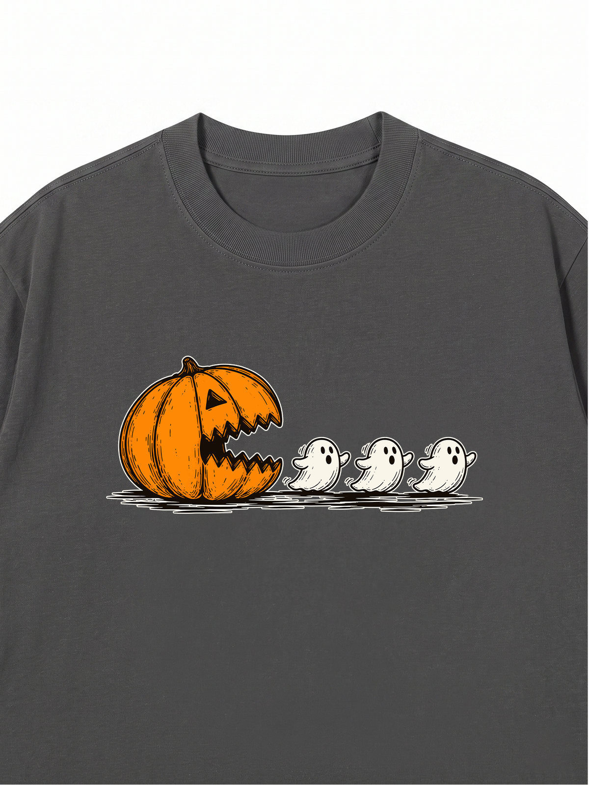 Áo Thun Relaxed Fit Ghost Hunter Halloween