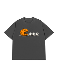 Áo Thun Relaxed Fit Ghost Hunter Halloween
