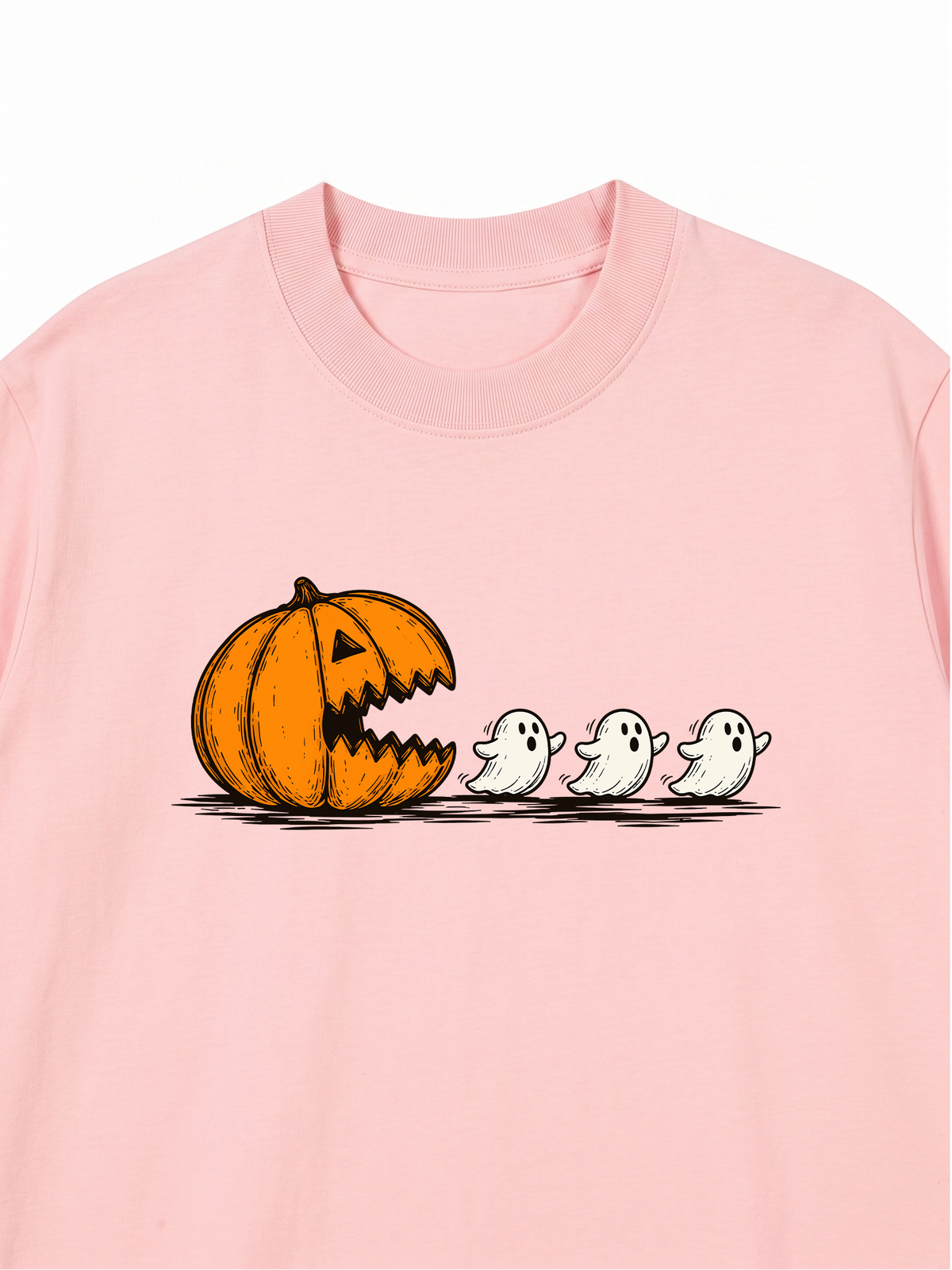 Áo Thun Relaxed Fit Ghost Hunter Halloween