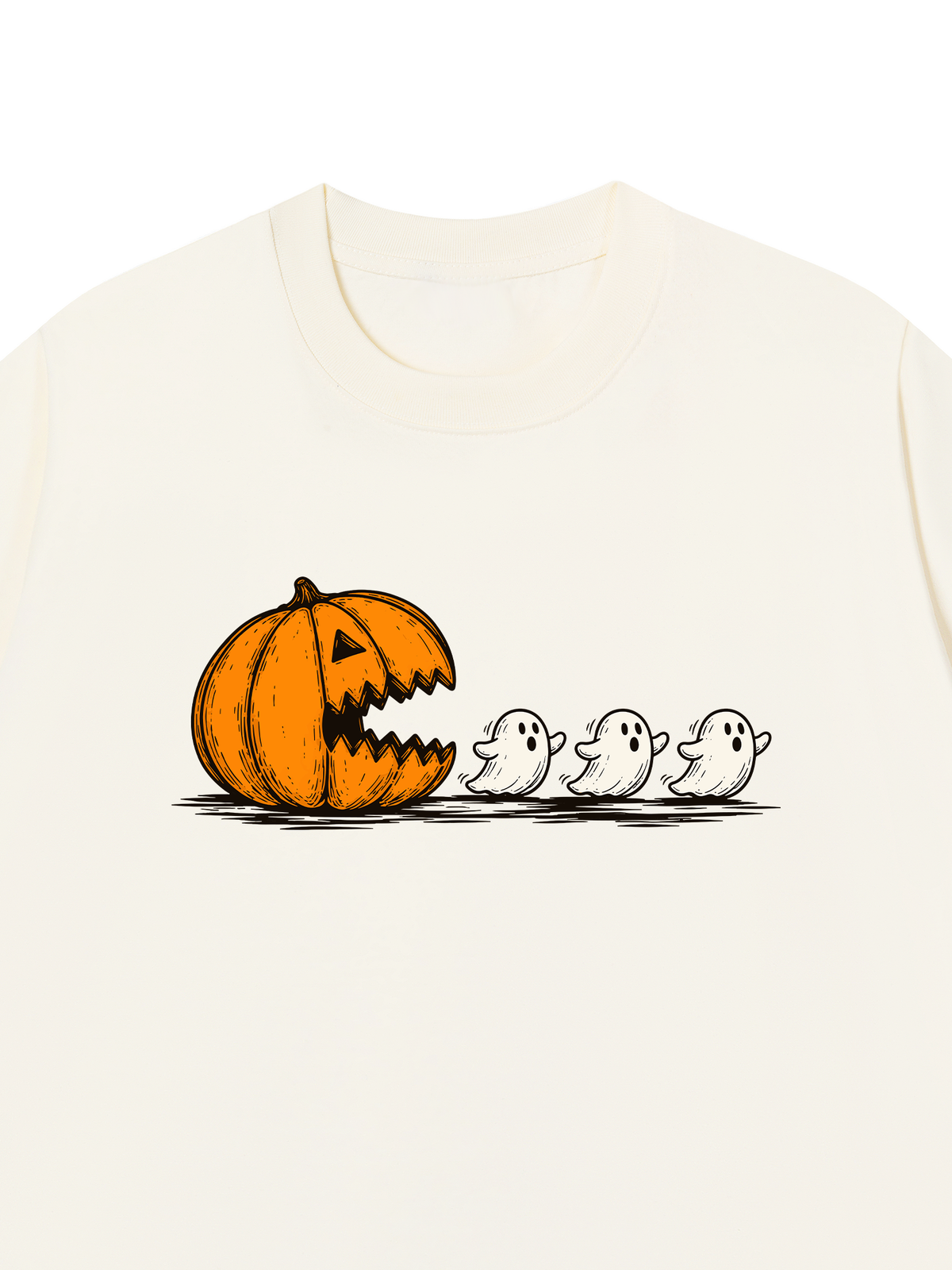Áo Thun Relaxed Fit Ghost Hunter Halloween