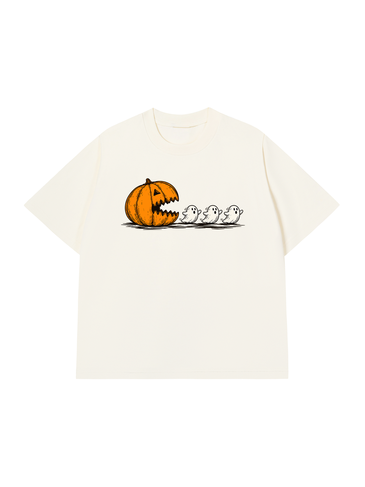 Áo Thun Relaxed Fit Ghost Hunter Halloween