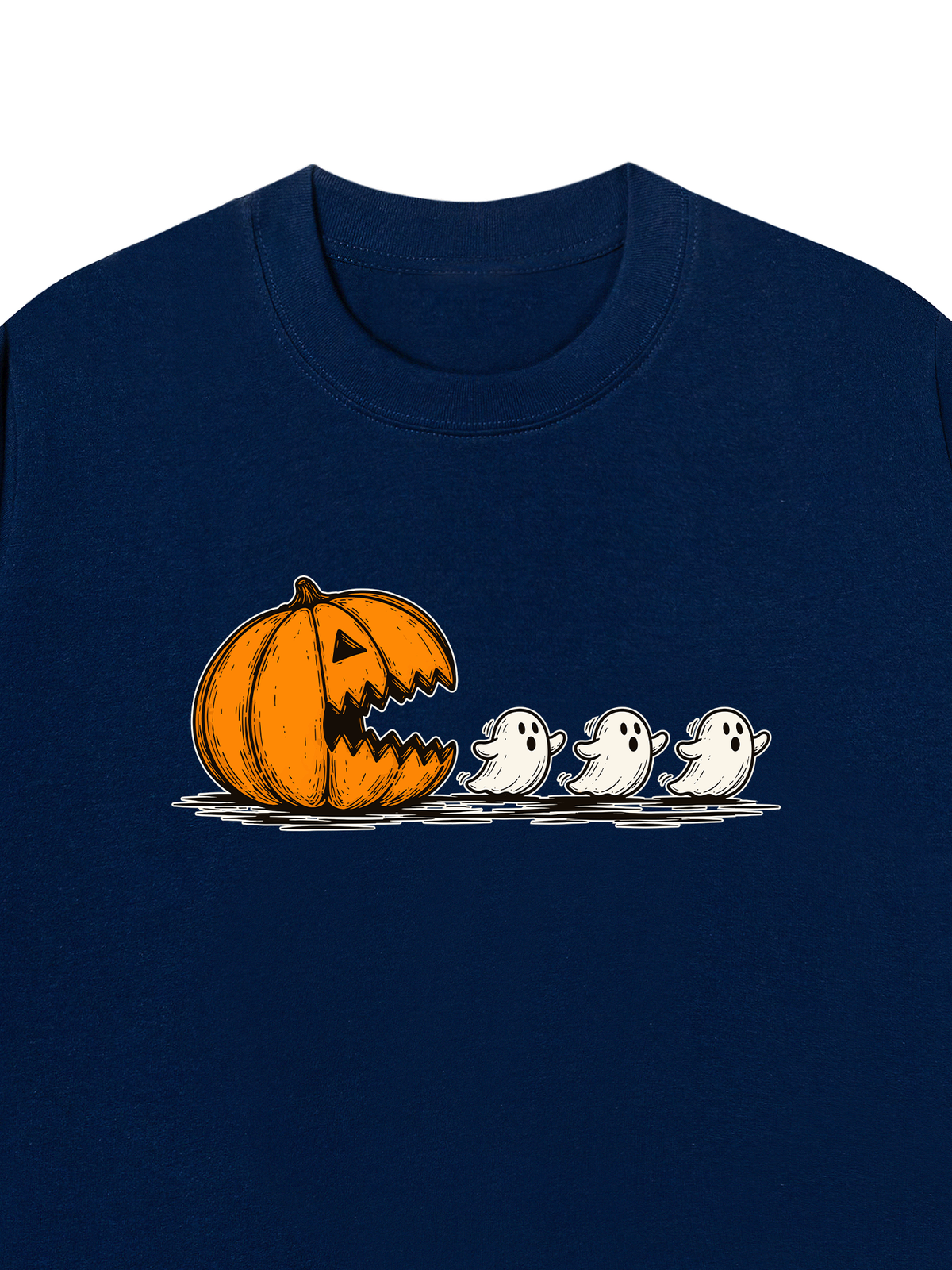 Áo Thun Relaxed Fit Ghost Hunter Halloween