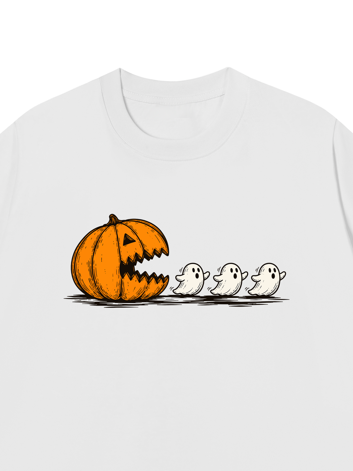 Áo Thun Relaxed Fit Ghost Hunter Halloween