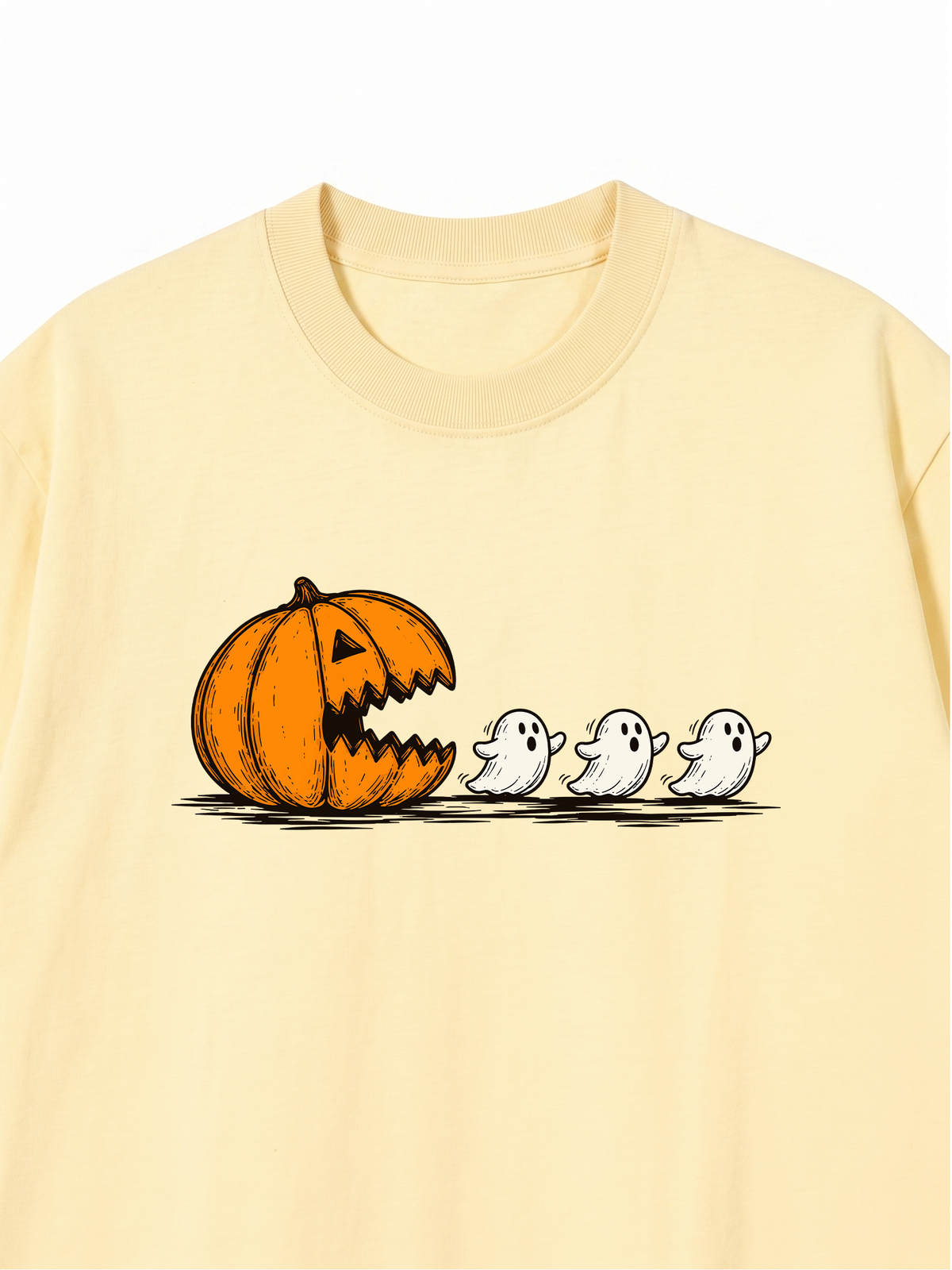 Áo Thun Relaxed Fit Ghost Hunter Halloween