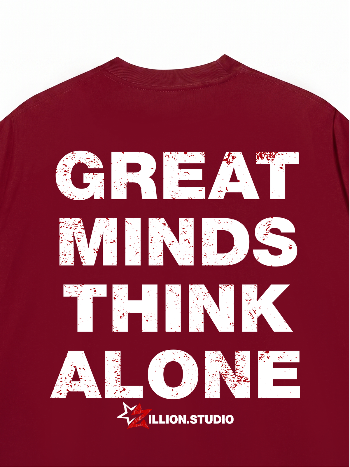 Áo Thun Relaxed Fit Great Minds Think Alone
