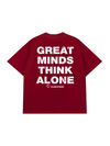 Áo Thun Relaxed Fit Great Minds Think Alone