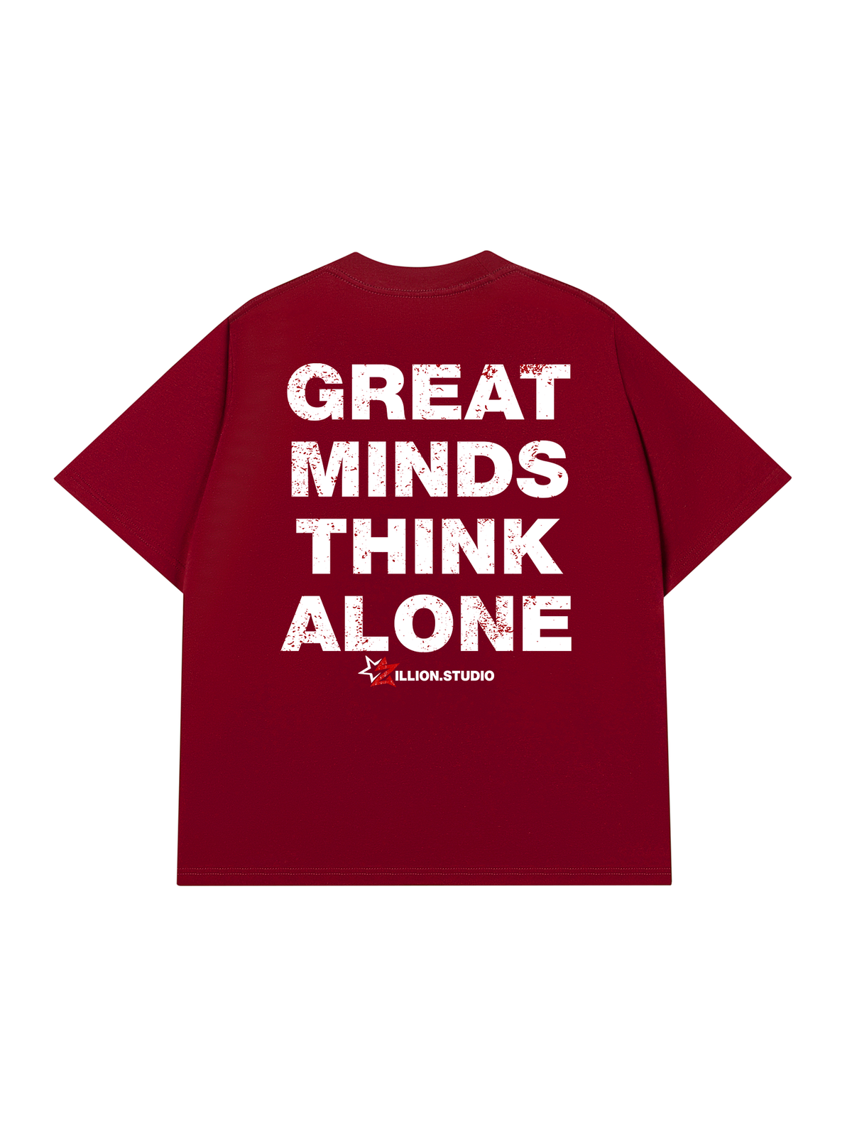 Áo Thun Relaxed Fit Great Minds Think Alone