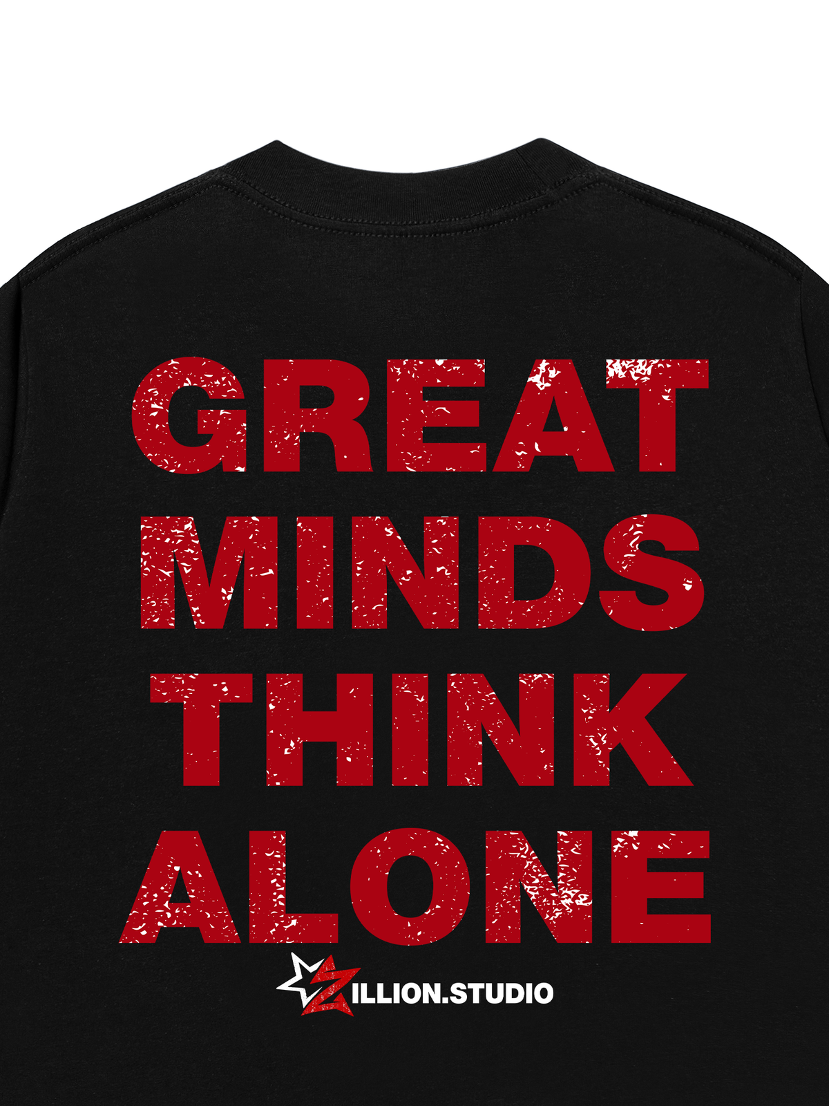 Áo Thun Relaxed Fit Great Minds Think Alone