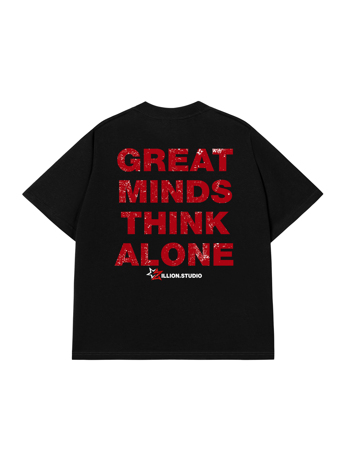 Áo Thun Relaxed Fit Great Minds Think Alone