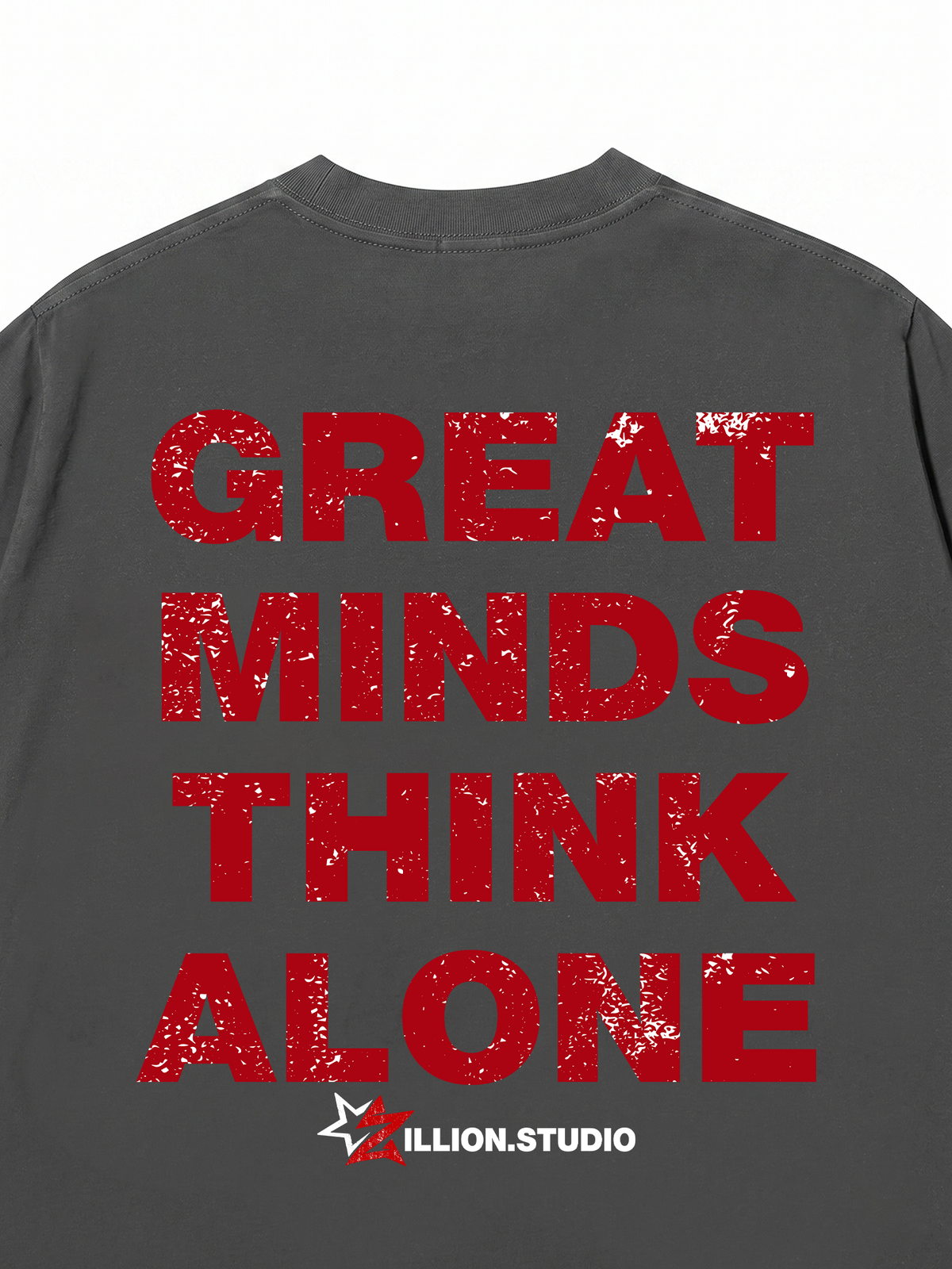 Áo Thun Relaxed Fit Great Minds Think Alone