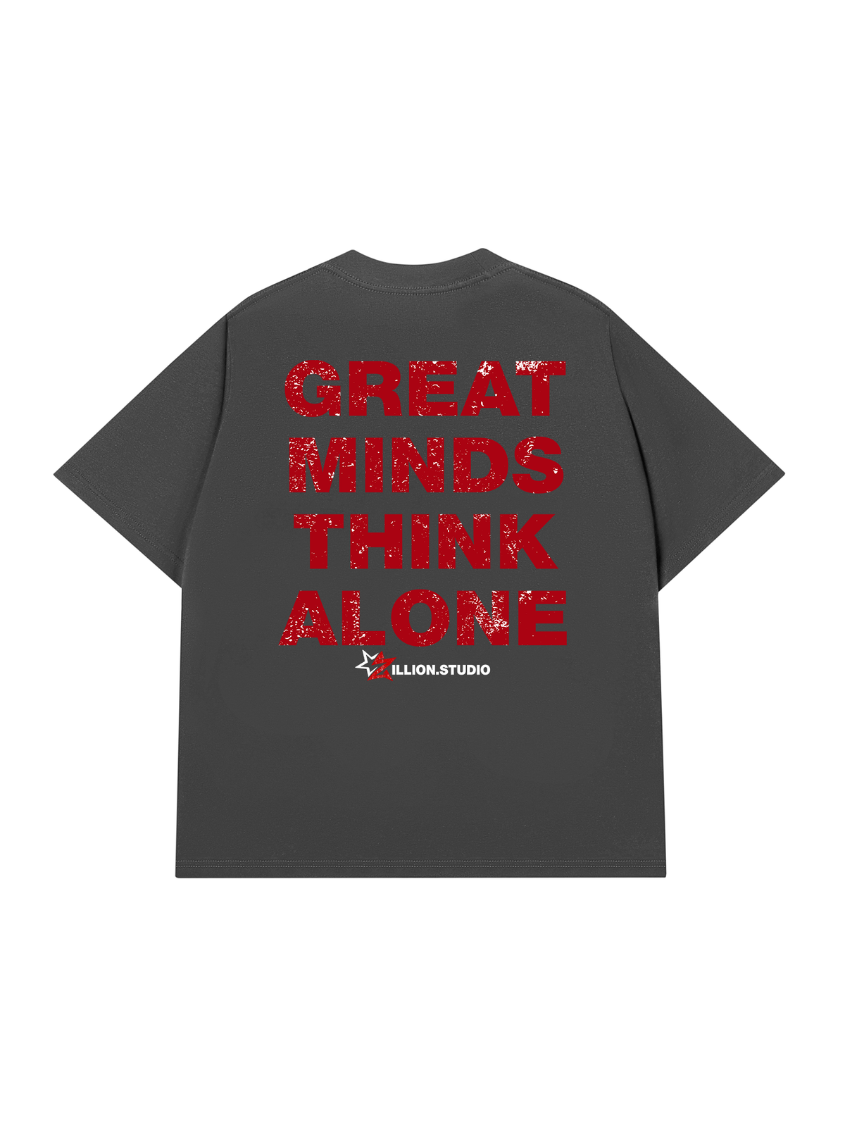 Áo Thun Relaxed Fit Great Minds Think Alone
