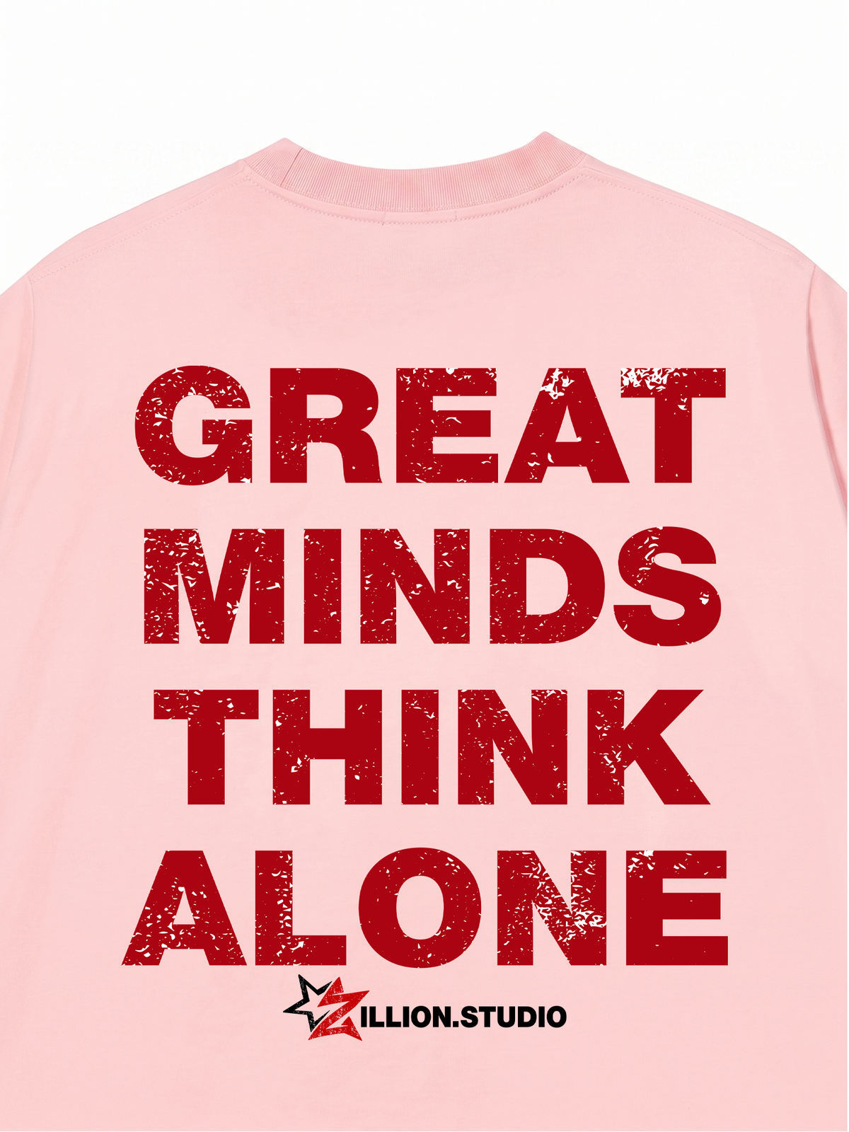 Áo Thun Relaxed Fit Great Minds Think Alone