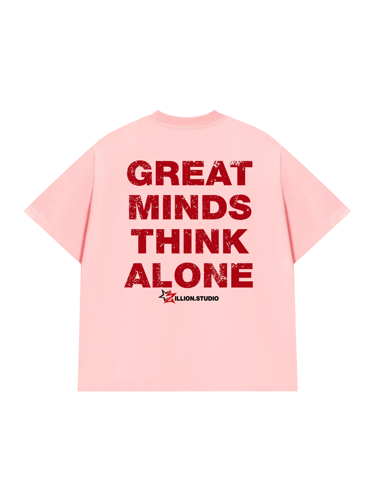 Áo Thun Relaxed Fit Great Minds Think Alone