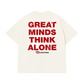 Áo Thun Relaxed Fit Great Minds Think Alone