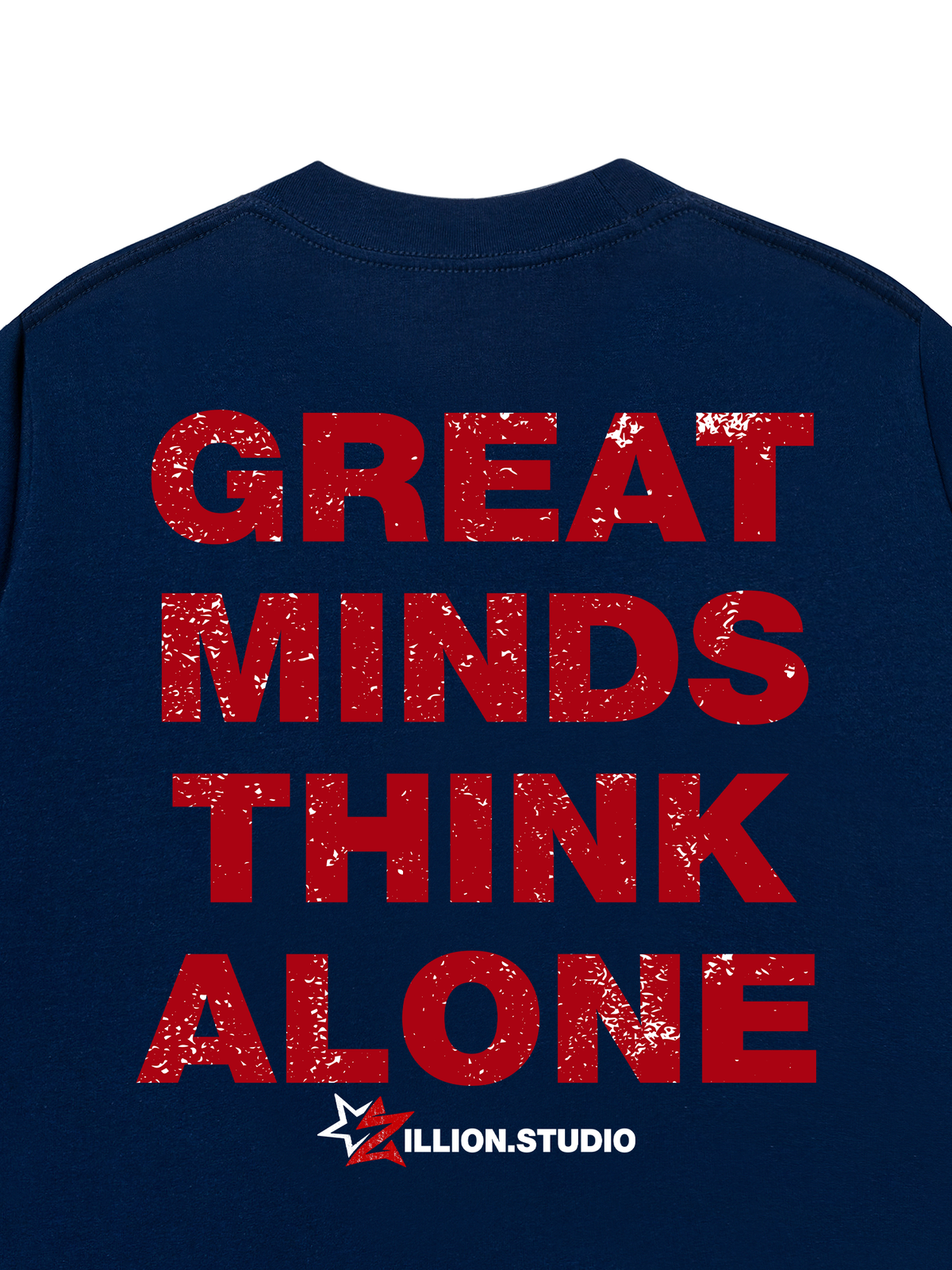 Áo Thun Relaxed Fit Great Minds Think Alone