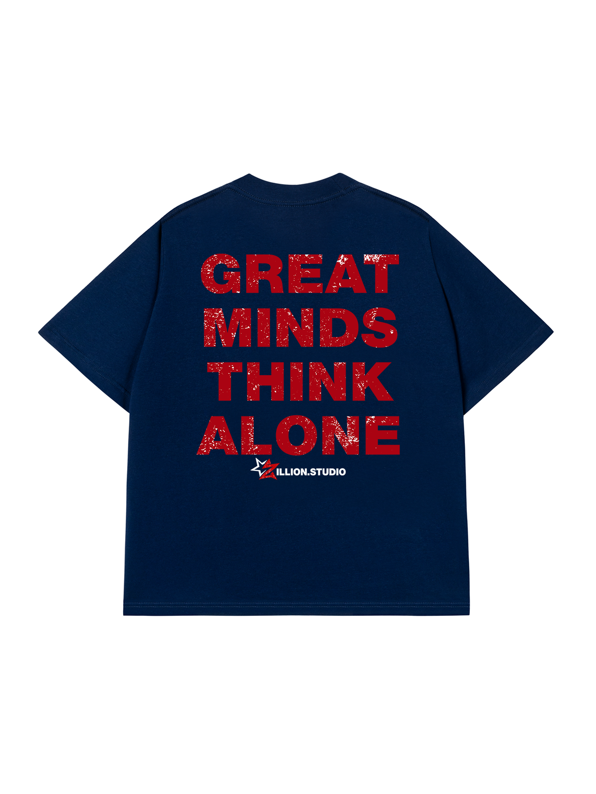 Áo Thun Relaxed Fit Great Minds Think Alone