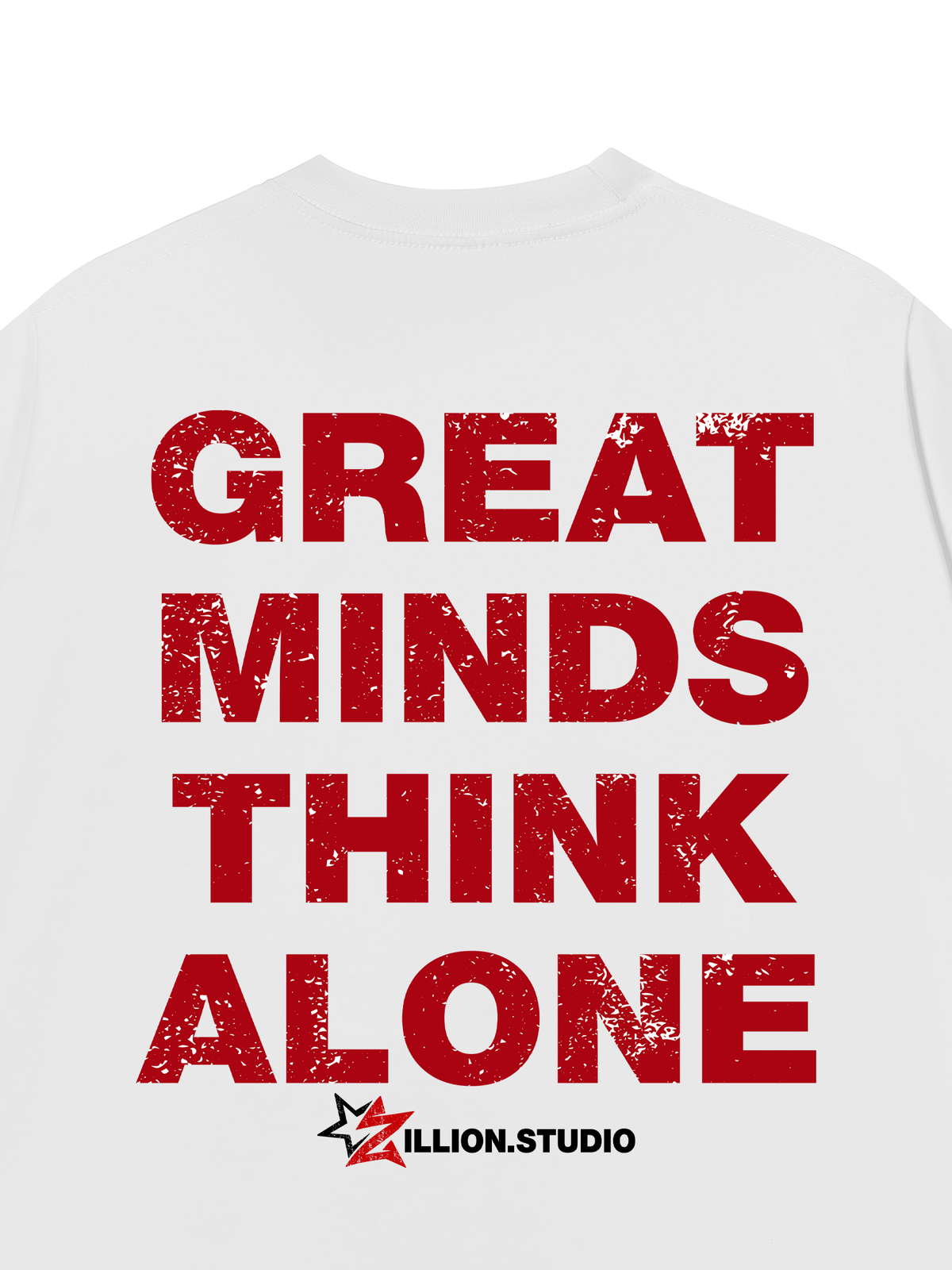 Áo Thun Relaxed Fit Great Minds Think Alone