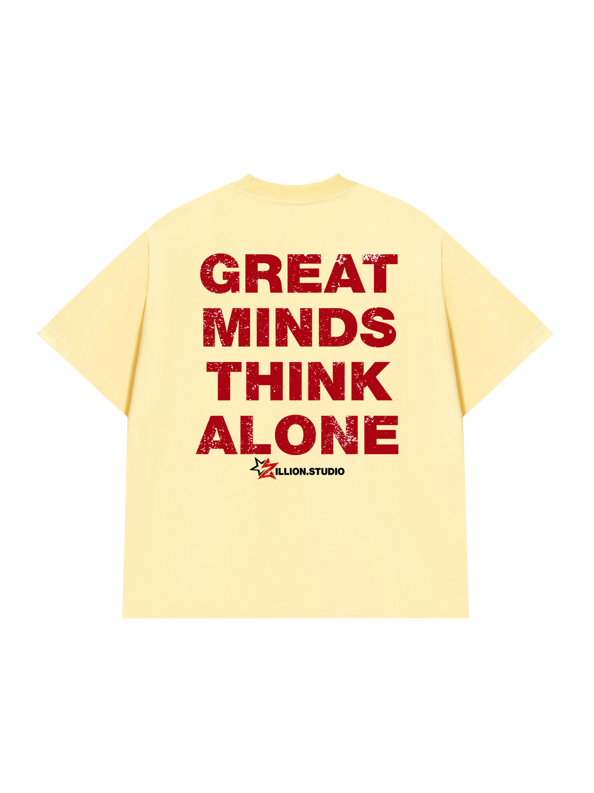 Áo Thun Relaxed Fit Great Minds Think Alone