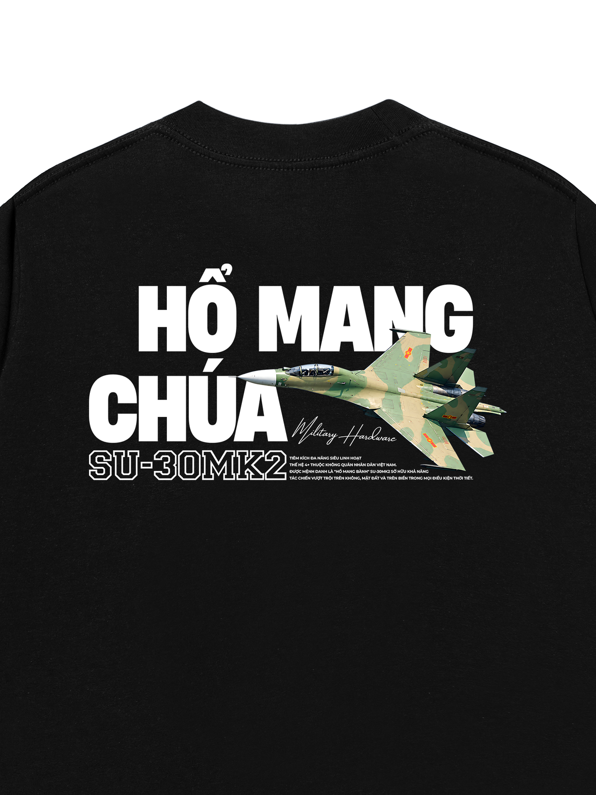 Áo Thun Relaxed Fit Hổ Mang Chúa Su-30MK2
