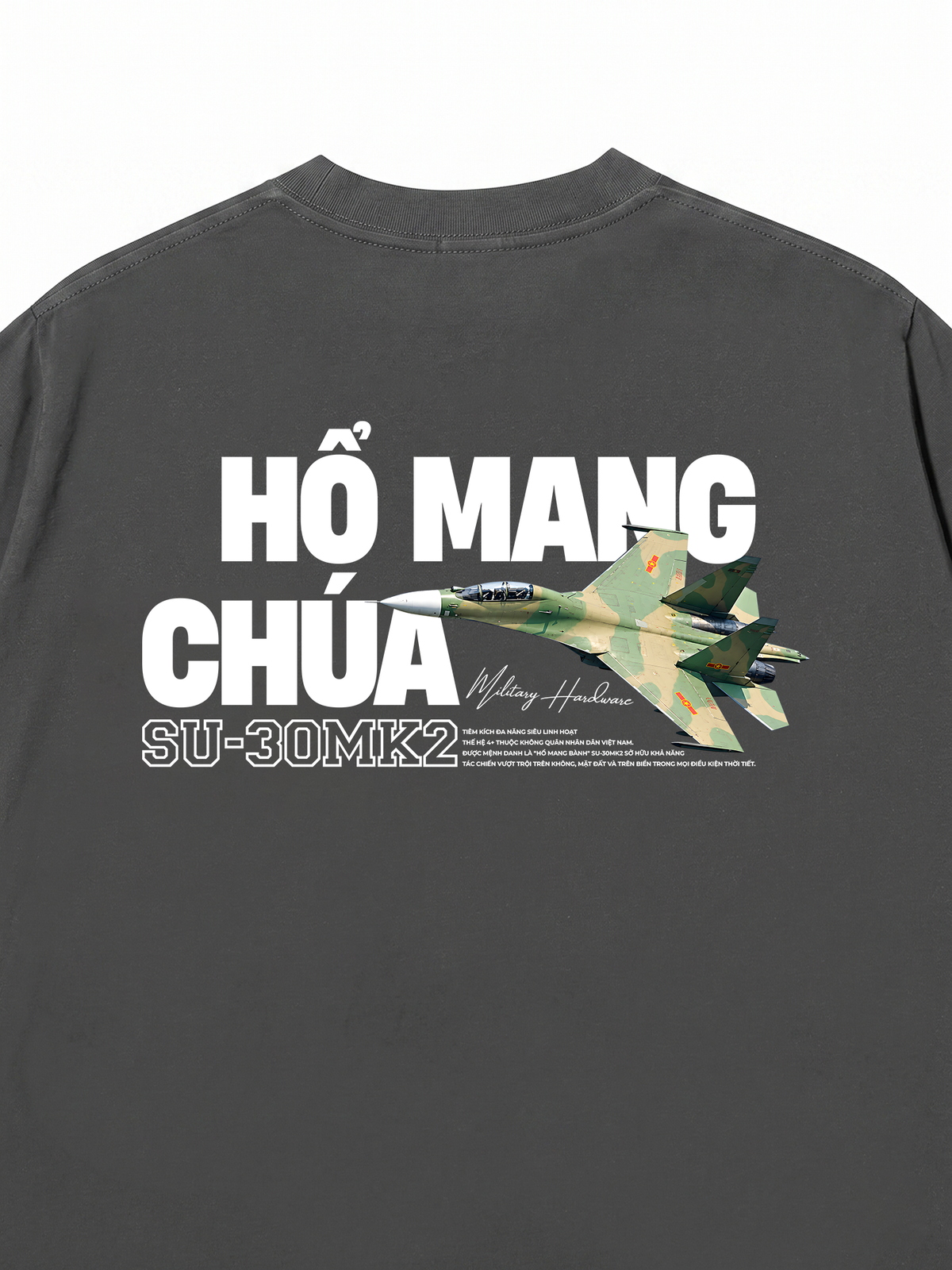 Áo Thun Relaxed Fit Hổ Mang Chúa Su-30MK2