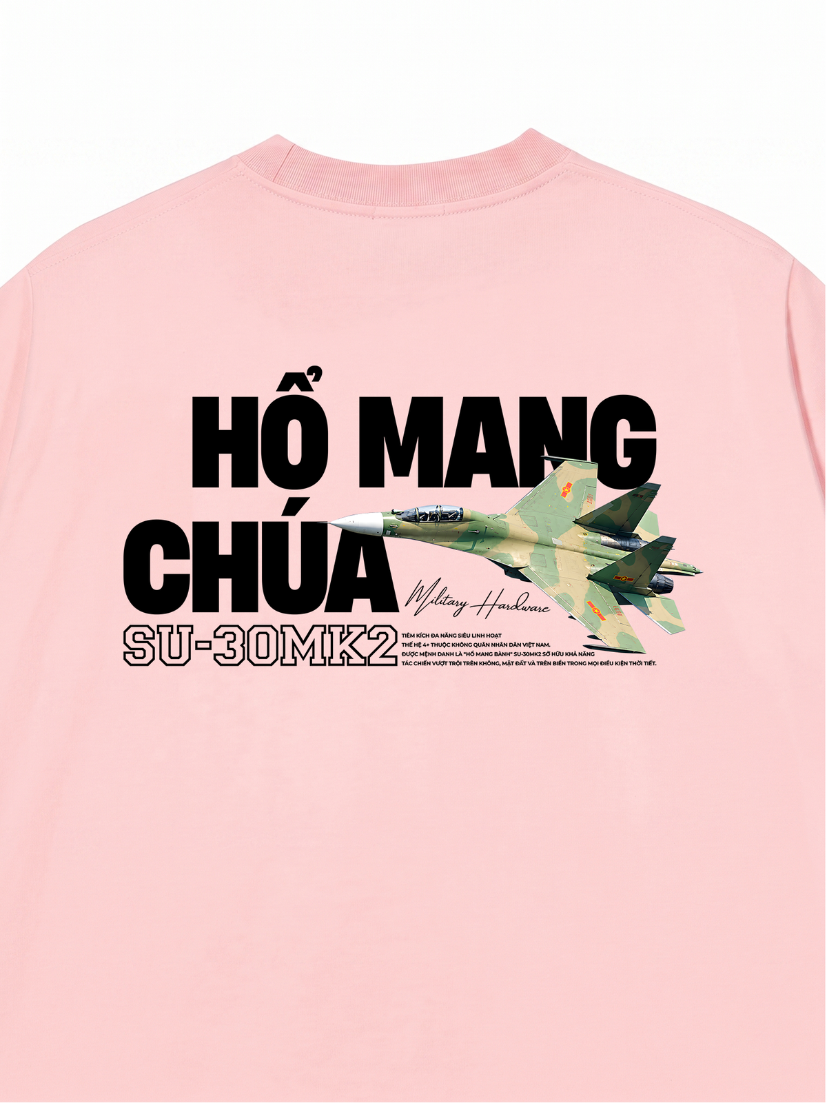 Áo Thun Relaxed Fit Hổ Mang Chúa Su-30MK2