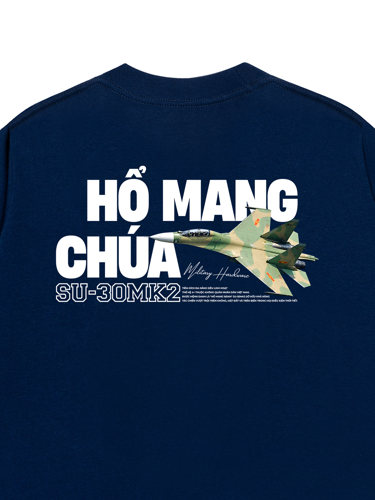 Áo Thun Relaxed Fit Hổ Mang Chúa Su-30MK2
