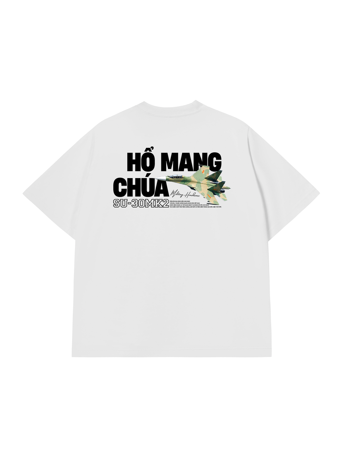 Áo Thun Relaxed Fit Hổ Mang Chúa Su-30MK2