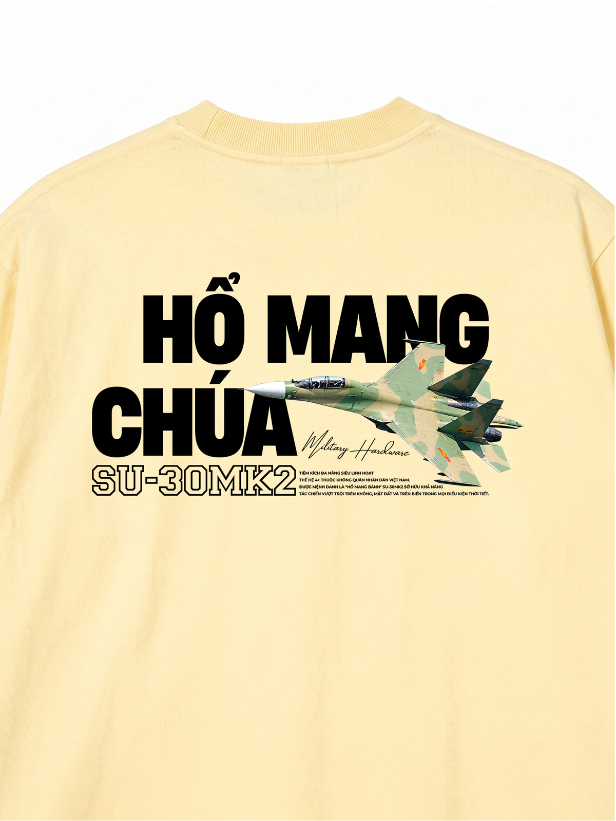 Áo Thun Relaxed Fit Hổ Mang Chúa Su-30MK2