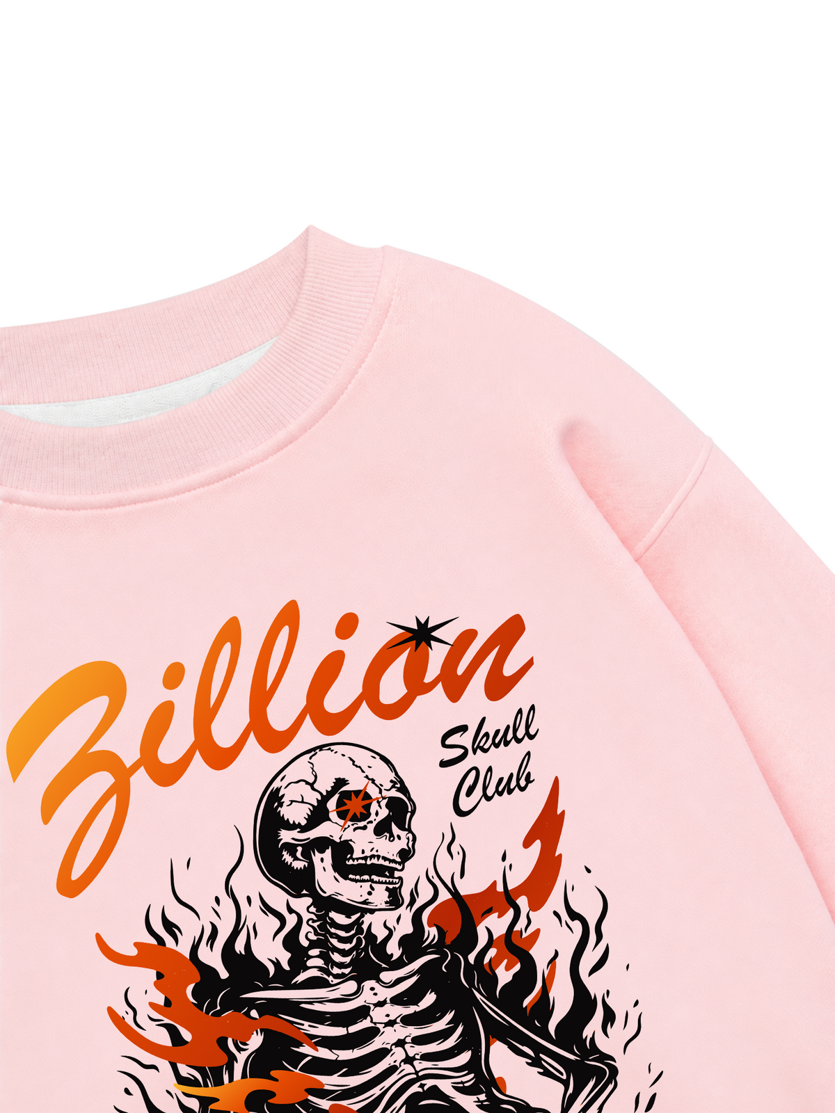 Áo Sweater Nỉ Hai Da Skull Club
