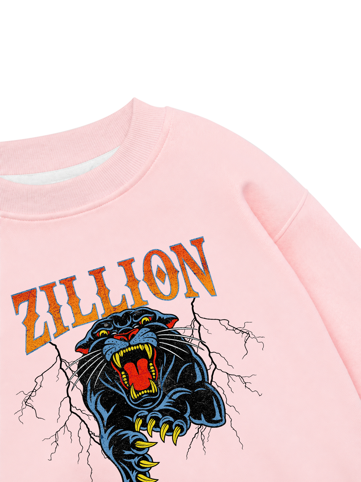 Áo Sweater Nỉ Hai Da Zillion Thunder Panther